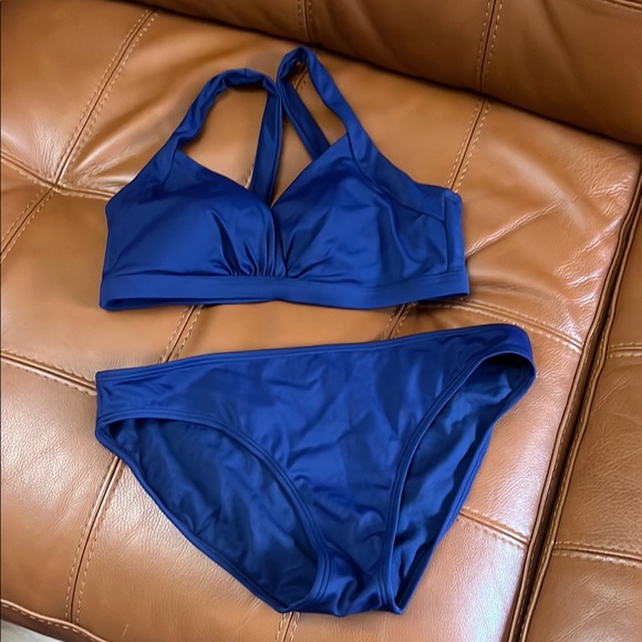 Boden Swimsuit Bikini Navy Sz Mmc